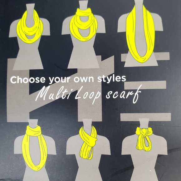 Black skull scarf  with white all over skull design. 1 Left ~ 50% Off - Picture 4 of 6